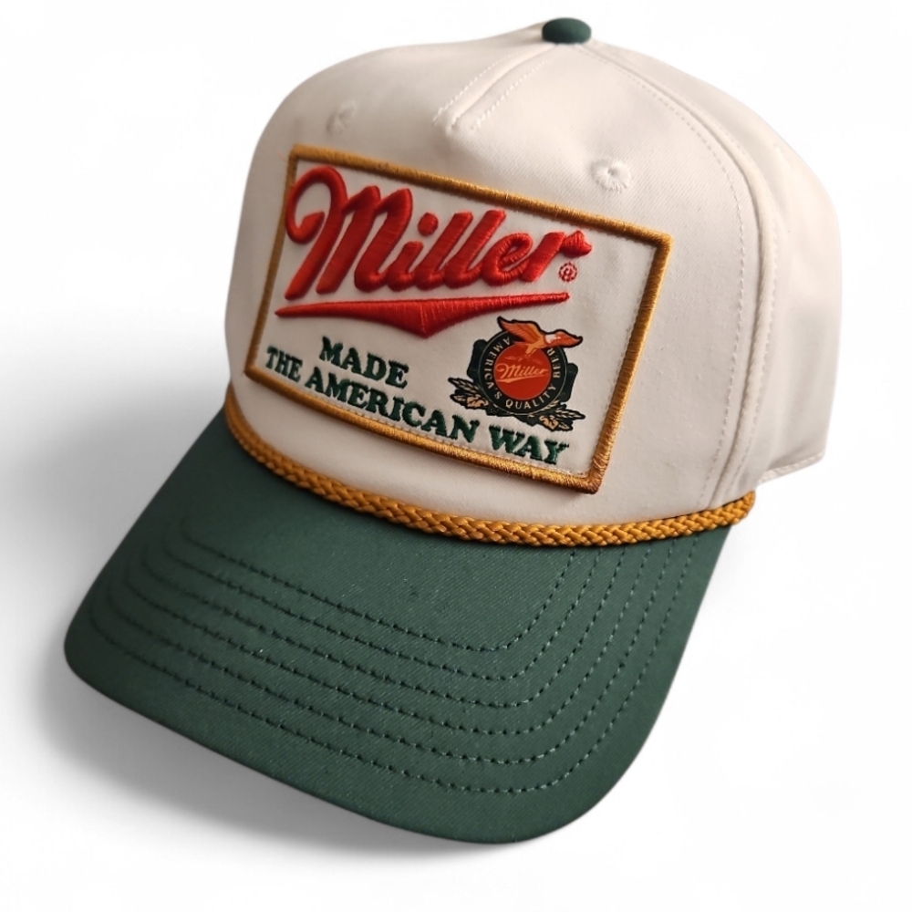 Miller Trucker Hat, Miller Beer, Vintage Miller Hat - Picture 2 of 8